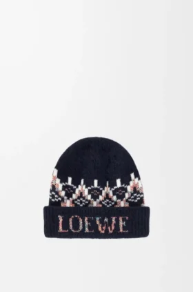 Beanie van wolmix