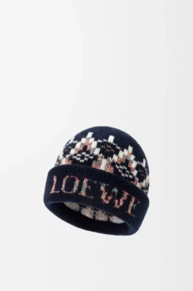Beanie van wolmix