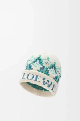 Beanie van wolmix