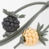 Berry-bedeltje van klassiek kalfsleer