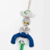 Bloemenhoed-hanger van sterlingzilver Bloemenhoed-hanger van sterlingzilver