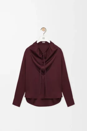 Blouse van zijde