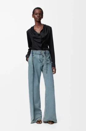 Blouse van zijde