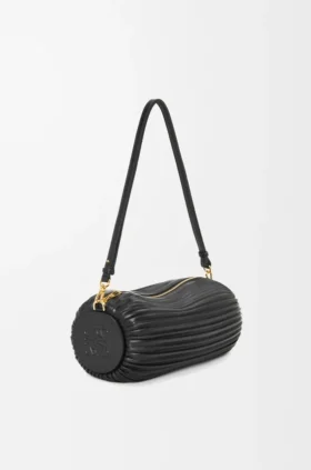 Bracelet Pouch van geplooid nappaleer