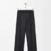 Broek met riemen van wol