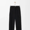 Broek met riemen van wol