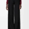 Broek met riemen van wol
