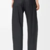 Broek met riemen van wol