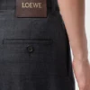 Broek met riemen van wol
