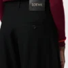 Broek met riemen van wol