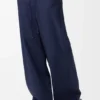 Broek met trekkoord van katoenmix Broek met trekkoord van katoenmix