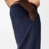 Broek met trekkoord van katoenmix Broek met trekkoord van katoenmix