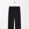 Broek met trekkoord van wol Broek met trekkoord van wol