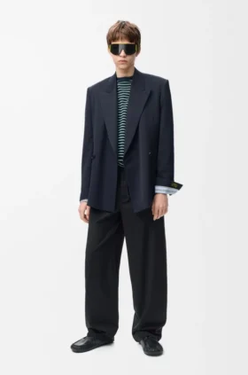 Broek met trekkoord van wol