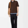 Broek met trekkoord van wol Broek met trekkoord van wol