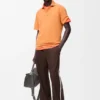 Broek met trekkoord van wol Broek met trekkoord van wol