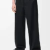 Broek met trekkoord van wol Broek met trekkoord van wol