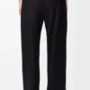Broek met trekkoord van wol Broek met trekkoord van wol