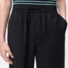 Broek met trekkoord van wol Broek met trekkoord van wol