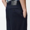 Broek met wijde pijpen van katoen Broek met wijde pijpen van katoen