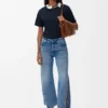 Broek van denim Broek van denim