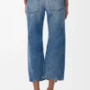 Broek van denim Broek van denim