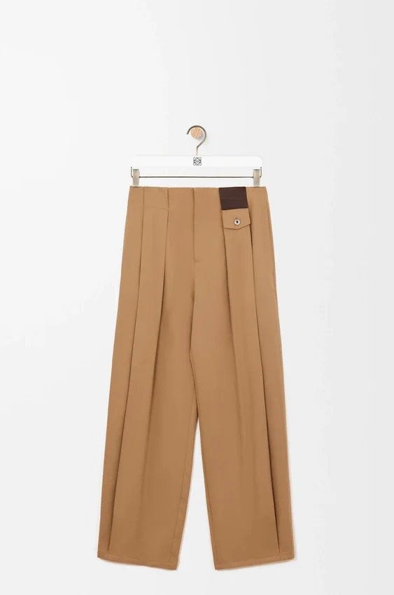 Broek van katoen Broek van katoen