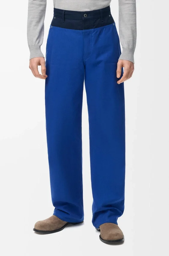 Broek van katoen Broek van katoen