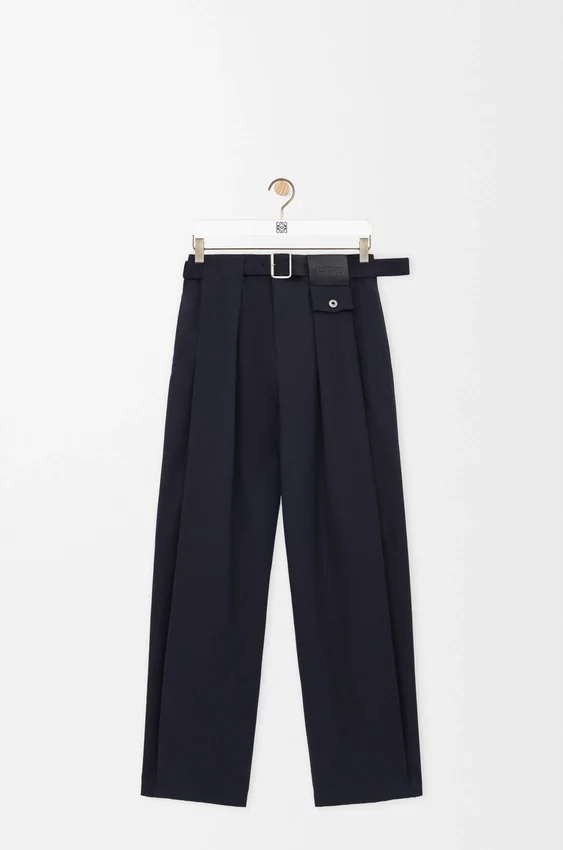 Broek van katoen en zijde Broek van katoen en zijde