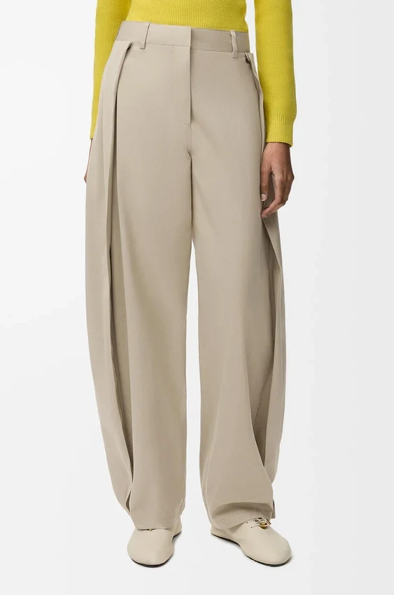 Broek van katoen en zijde Broek van katoen en zijde