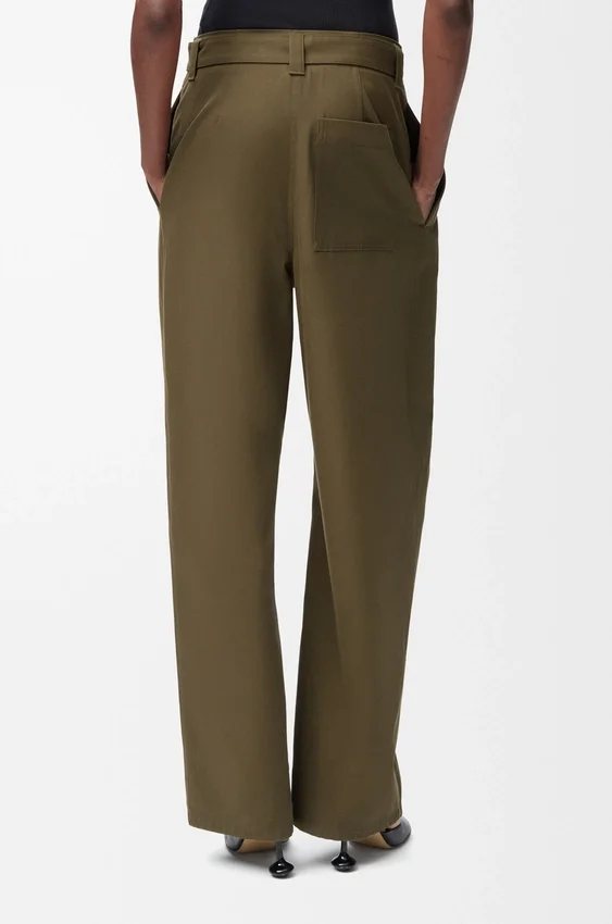 Broek van katoen en zijde Broek van katoen en zijde