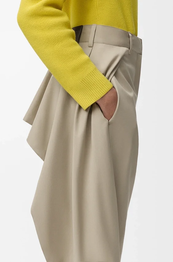 Broek van katoen en zijde Broek van katoen en zijde