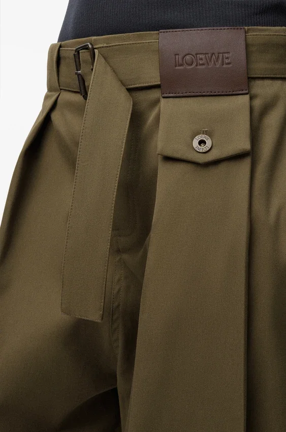 Broek van katoen en zijde Broek van katoen en zijde
