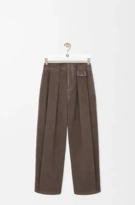 Broek van katoenmix