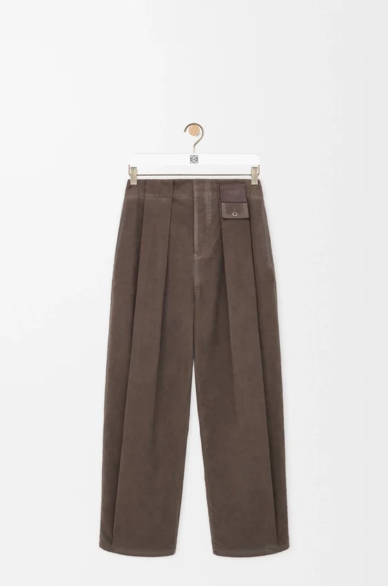 Broek van katoenmix Broek van katoenmix