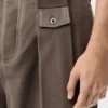 Broek van katoenmix Broek van katoenmix