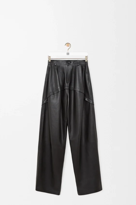 Broek van nappa-lamsleer Broek van nappa-lamsleer