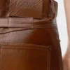 Broek van suède lamsleer Broek van suède lamsleer