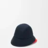 Buckethoed met meerdere randen van katoen Buckethoed met meerdere randen van katoen
