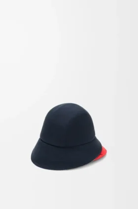 Buckethoed met meerdere randen van katoen