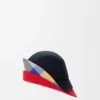 Buckethoed met meerdere randen van katoen Buckethoed met meerdere randen van katoen