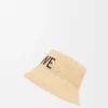 Buckethoed van raffia Buckethoed van raffia