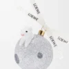 ‘Bunny on the moon kerstbal van geblazen glas ‘Bunny on the moon kerstbal van geblazen glas