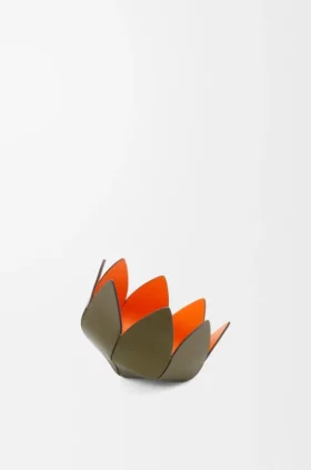 Cactus-speldendoosje van zacht kalfsleer