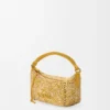 Cala-minitassen van gemêleerde raffia
