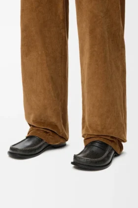 Campo-loafer van gekraakt kalfsleer
