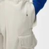 Cargo-broek van katoen en zijde Cargo-broek van katoen en zijde