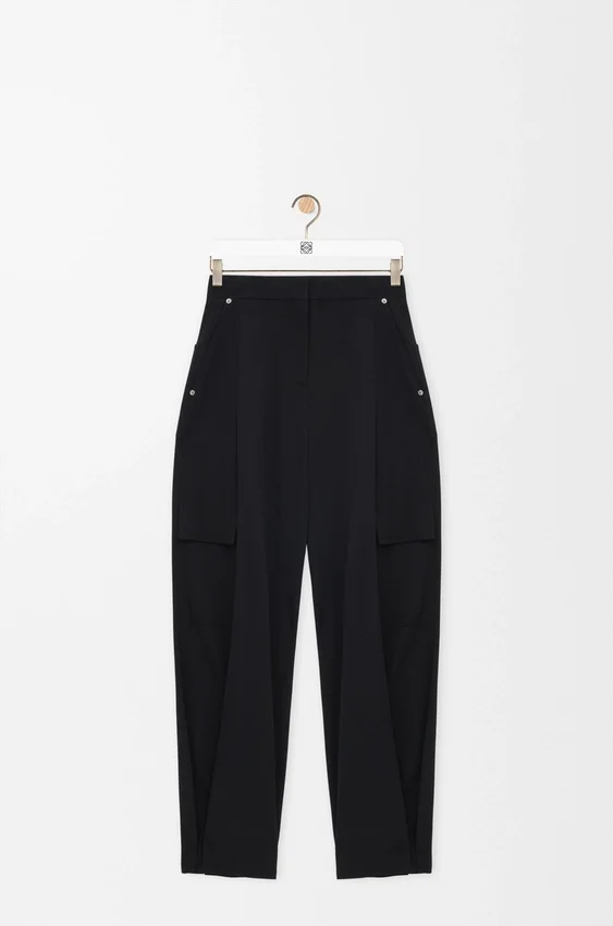 Cargo-broek van wol Cargo-broek van wol