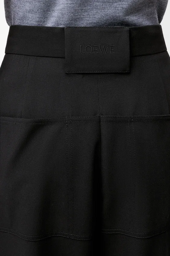 Cargo-broek van wol Cargo-broek van wol