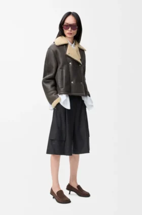 Cargo-short van wol